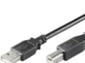 Miniatyrbild 4 av 5: MicroConnect USB 2.0 - USB-kabel - USB typ B (hane) till USB (hane) - USB 2.0 - 1 m - svart