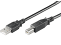 Miniatyrbild 5 av 5: MicroConnect USB 2.0 - USB-kabel - USB typ B (hane) till USB (hane) - USB 2.0 - 1 m - svart