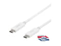 Pikkukuva 3 / 5: DELTACO USB-C to USB-C cable, 0,5m, 10Gbps, 100W 5A, USB 3.1 Gen 2, E-