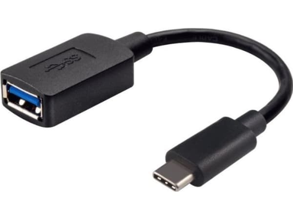 MicroConnect - USB-adapter - USB typ A (hona) till 24 pin USB-C (hane) - USB 3.2 Gen 1 - 20 cm - svart