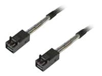 Intel - SAS intern kabel - SAS 12Gbit/s - rett gjennom - 4-spors - 4 x Mini SAS HD (SFF-8643) (hann) til 4 x Mini SAS HD (SFF-8643) (hann) - 87.5 cm