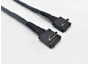 Intel OCuLink Cable Kit AXXCBL620CRCR - SAS intern kabel - 4i MiniLink SAS (SFF-8611) (hann) rettvinklet til 4i MiniLink SAS (SFF-8611) (hann) rettvi