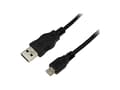 Miniatyrbild 2 av 5: LogiLink 0.60m USB A-USB Micro B, 0,60 m, USB A, Micro-USB B, USB 2.0, Hane/Hane, Svart