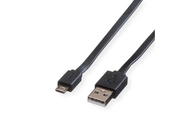 Secomp USB 2.0 A - Micro B, M/M, 1m, 1 m, USB A, Micro-USB B, USB 2.0, Hanstik/Hanstik, Lajittelu