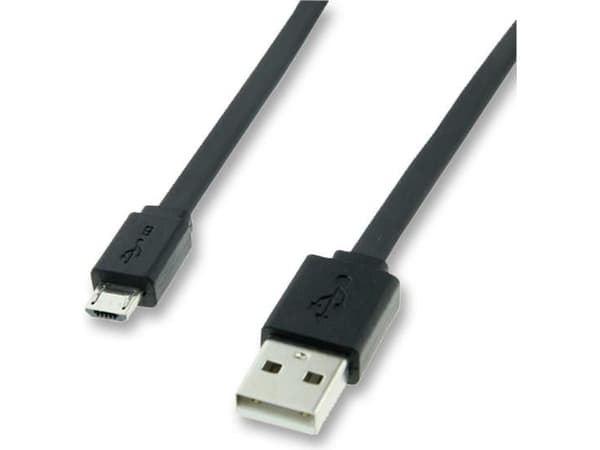 Secomp USB 2.0 A - Micro B, M/M, 1m, 1 m, USB A, Micro-USB B, USB 2.0, Hanstik/Hanstik, Lajittelu