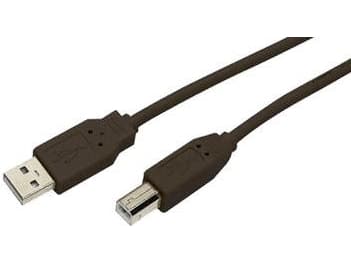 MediaRange Printer Cable - USB-kabel - USB (hann) til USB-type B (hann) - 5 m - svart