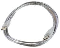 MicroConnect - USB-förlängningskabel - USB (hane) till USB (hona) - 1.8 m - transparent