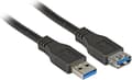Miniatyrbild 4 av 4: EFB Elektronik K5268SW.3, 3 m, USB A, USB A, USB 3.2 Gen 1 (3.1 Gen 1), 5 Gbit/s, Svart
