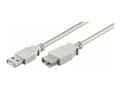 Pikkukuva 3 / 5: MicroConnect - USB forlængerkabel - USB (han) til USB (hun) - 10 cm