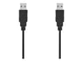 Pikkukuva 1 / 4: Nedis - USB-kaapeli - USB (uros) - USB (uros) - USB 2.0 - 2 m - musta