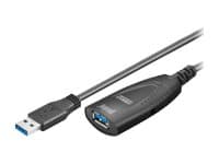 MicroConnect Active - USB-förlängningskabel - USB typ A (hona) till USB typ A (hane) - USB 3.0 - 5 m - aktiv