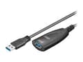 Miniatyrbild 3 av 5: MicroConnect Active - USB-förlängningskabel - USB typ A (hona) till USB typ A (hane) - USB 3.0 - 5 m - aktiv