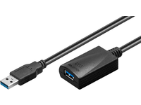 MicroConnect Active - USB-förlängningskabel - USB typ A (hona) till USB typ A (hane) - USB 3.0 - 5 m - aktiv