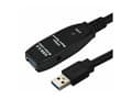 Miniatyrbild 1 av 5: MicroConnect Active - USB-förlängningskabel - USB typ A (hona) till USB typ A (hane) - USB 3.0 - 5 m - aktiv
