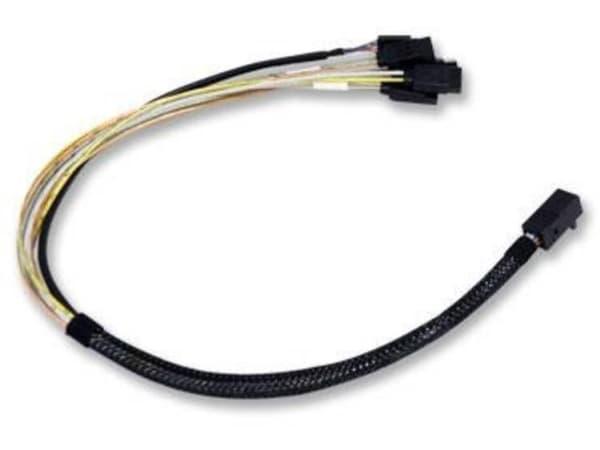 Broadcom L5-00219-00, SFF-8643, 4 x SATA 7-nastainen, Sort, LSI 9300-4i, 9300-8i, 9300-4i4e, 9361-4i, 9361-8i, 9341-4i, 9341-8i, 9341-4i, 9341-8i