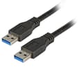 Miniatyrbild 1 av 3: EFB Elektronik K5280SW.3, 3 m, USB A, USB A, USB 3.2 Gen 1 (3.1 Gen 1), 5 Gbit/s, Svart