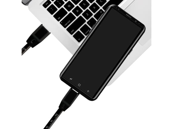 LogiLink CU0157, 1 m, USB A, USB C, USB 2.0, Svart