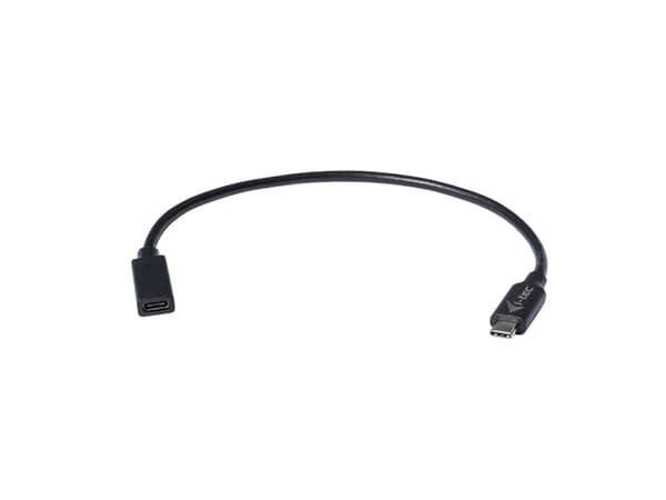 i-Tec - USB-förlängningskabel - 24 pin USB-C (hona) till 24 pin USB-C (hane) - 30 cm