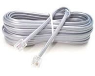 MicroConnect Modular - Telefonkabel - RJ-11 (hane) till RJ-11 (hane) - 15 m - platt