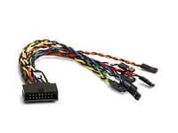 Supermicro Front Panel Switch Cable, 0,15 m, 16-pin, Musta, Monivärinen