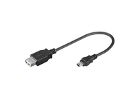 MicroConnect - USB-kabel - mini-USB type B (hann) til USB (hunn) - USB 2.0 - 20 cm