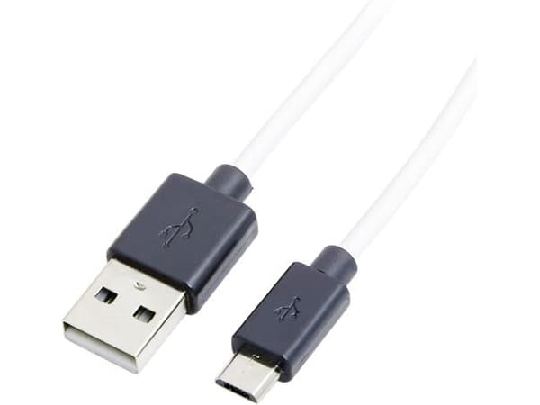 LogiLink Style - USB-kabel - USB (hann) til Micro-USB type B (hann) - USB 2.0 - svart