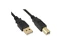 Miniatyrbild 3 av 5: MicroConnect - USB-kabel - USB typ B (hane) till USB (hane) - USB 2.0 - 5 m - svart