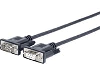 VivoLink Pro - Seriell kabel - DB-9 (hane) till DB-9 (hona) - 1.8 m - formpressad, tumskruvar