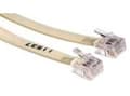 Miniatyrbild 3 av 5: MicroConnect Modular Straight - Telefonkabel - RJ-11 (6 stift) (han) till RJ-11 (6 stift) (han) - 5 m
