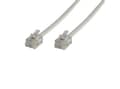 Miniatyrbild 4 av 5: MicroConnect Modular Straight - Telefonkabel - RJ-11 (6 stift) (han) till RJ-11 (6 stift) (han) - 5 m
