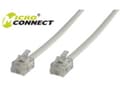 Miniatyrbild 5 av 5: MicroConnect Modular Straight - Telefonkabel - RJ-11 (6 stift) (han) till RJ-11 (6 stift) (han) - 5 m