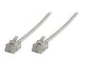 Miniatyrbild 1 av 5: MicroConnect Modular Straight - Telefonkabel - RJ-11 (6 stift) (han) till RJ-11 (6 stift) (han) - 5 m