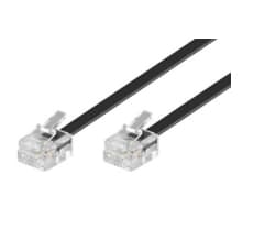MicroConnect Modular - Telefonkabel - RJ-11 (hann) til RJ-11 (hann) - 2 m
