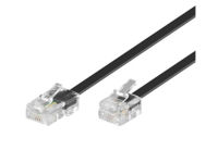 MicroConnect - Telefonkabel - RJ-45 (hane) till RJ-11 (hane) - 15 m - svart