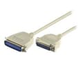 Pikkukuva 1 / 5: Microconnect Parallel DB25-CEN36 2m M/M, Valkoinen, DB25, CEN36, 2 m, Uros/uros, 110 g