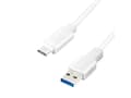 Miniatyrbild 4 av 5: LogiLink CU0176, 2 m, USB A, USB C, USB 3.2 Gen 1 (3.1 Gen 1), Vit