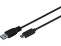 Miniatyrbild 5 av 5: Goobay 71221, 2 m, USB A, USB C, USB 3.0 Gen, Hane/Hane, Svart