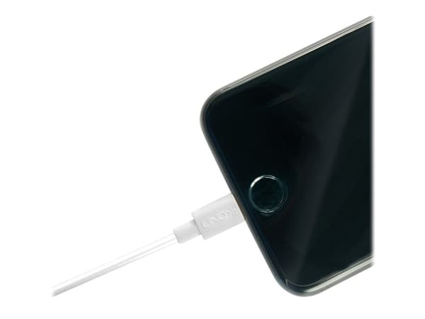 Lindy 31328 USB-kablar 3 m USB A Vit
