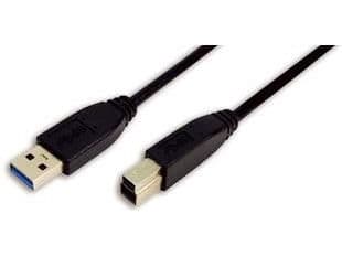 LogiLink - USB-kabel - USB typ A (hane) till USB Type B (hane) - USB 3.0 - 2 m