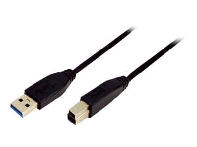 LogiLink - USB-kabel - USB typ A (hane) till USB Type B (hane) - USB 3.0 - 2 m