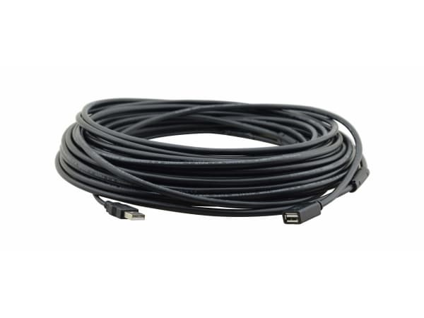 Kramer CA-UAM/UAF Series CA-UAM/UAF-35 - USB-forlengelseskabel - USB (hunn) til USB (hann) - USB 2.0 - 10.7 m - aktiv, USB-strøm