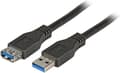 Miniatyrbilde 3 av 3: EFB Electronics K5280SW.1, 1 m, USB A, USB A, USB 3.2 Gen 1 (3.1 Gen 1), 5000 Mbit/s, sortering