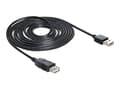 Miniatyrbilde 4 av 5: Delock EASY-USB - USB-forlengelseskabel - USB (hunn) til USB (hann) - USB 2.0 - 5 m - svart
