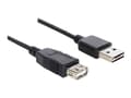 Miniatyrbilde 2 av 5: Delock EASY-USB - USB-forlengelseskabel - USB (hunn) til USB (hann) - USB 2.0 - 5 m - svart