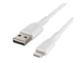 Miniatyrbild 4 av 5: Belkin BoostCharge - Lightning-kabel - Lightning hane till USB hane - 2 m - vit