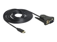 DeLOCK - Seriell adapter - USB-C (hane) till DB-9 (hane) - 1,8 m
