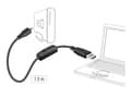 Miniatyrbilde 4 av 5: Delock - USB-kabel - Micro-USB type B (kun strøm) (hann) til USB (kun strøm) (hann) - 1.5 m - svart