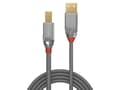 Pikkukuva 2 / 4: Lindy 36640, 0,5 m, USB A, USB B, USB 2.0, 480 Mbit/s, Harmaa