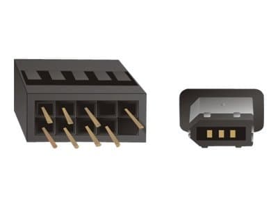 DeLOCK - IEEE 1394-kabel - 6-PIN FireWire (hann) til IEEE 1394 koblingsboks (hann) - 16,5 cm