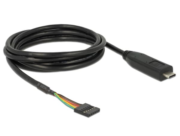 DeLOCK 63913, 2 m, USB C, Musta